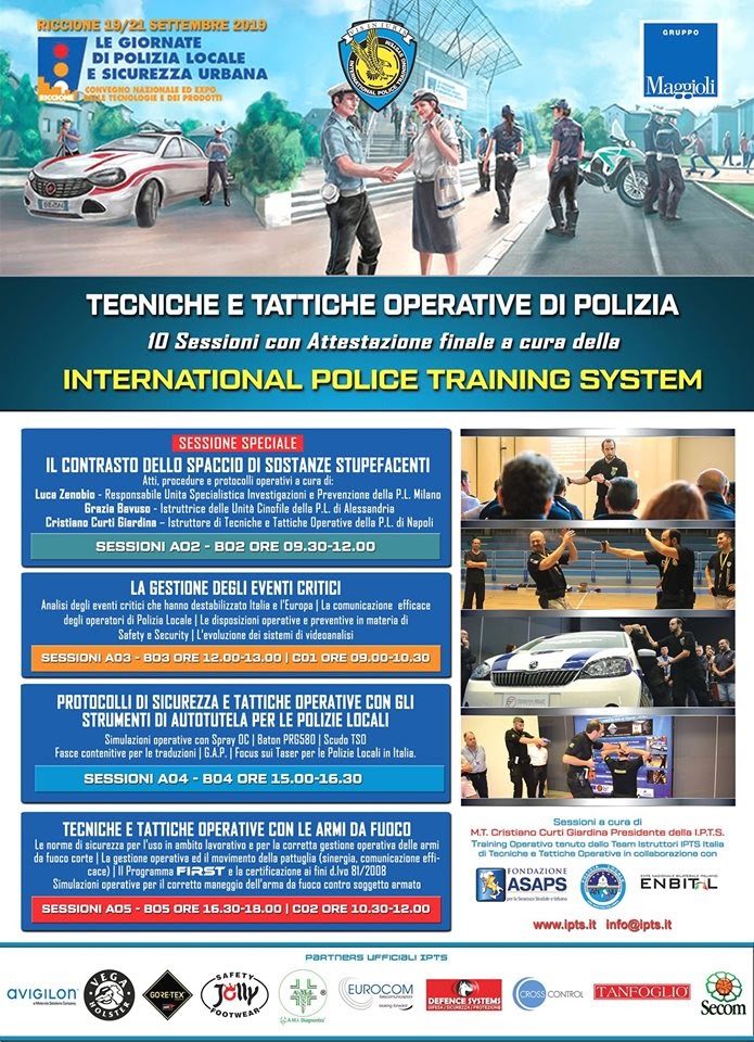 Giornata di formazione I.P.T.S. per la Polizia Locale